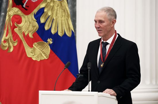 Президент РФ В. Путин принял участие в церемонии вручения госнаград