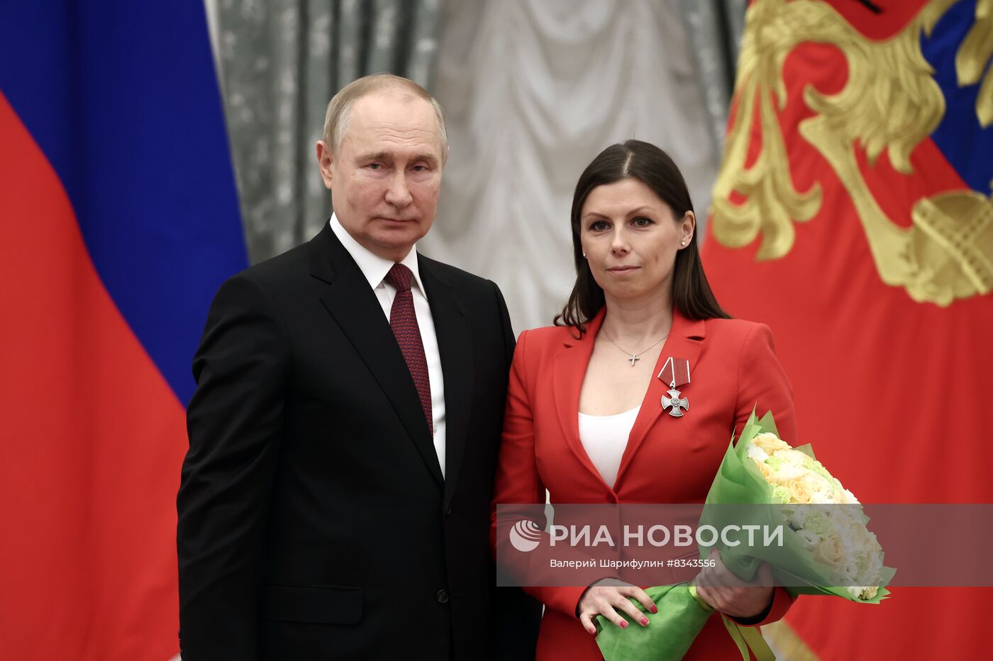Президент РФ В. Путин принял участие в церемонии вручения госнаград