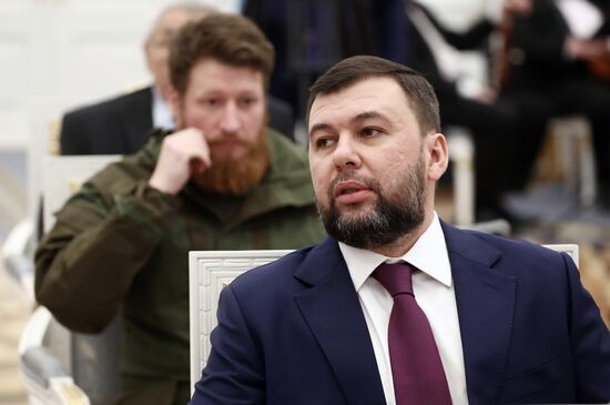 Президент РФ В. Путин принял участие в церемонии вручения госнаград