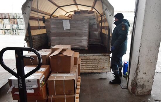 Партию гуманитарной помощи доставили в Энергодар