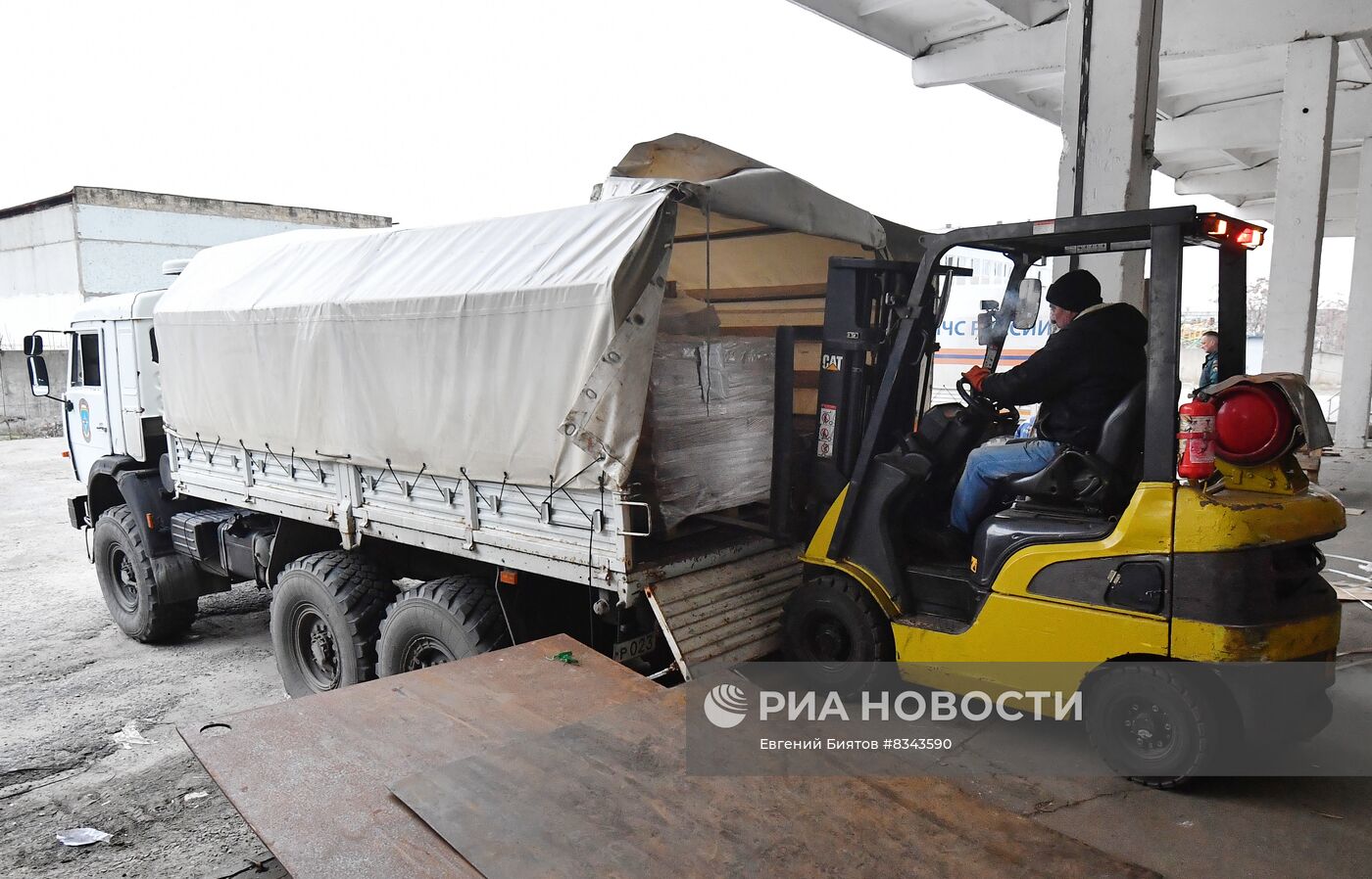 Партию гуманитарной помощи доставили в Энергодар