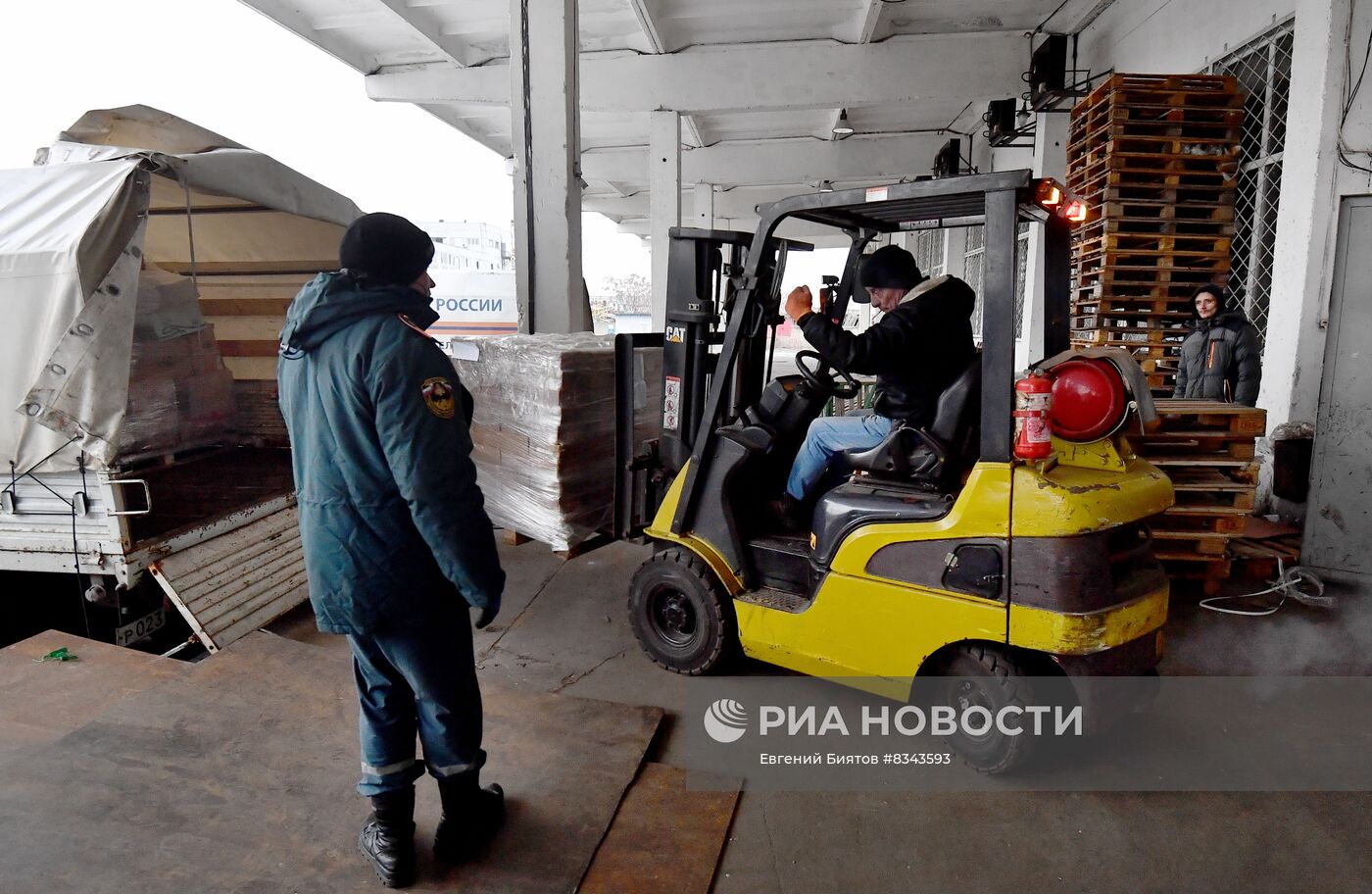 Партию гуманитарной помощи доставили в Энергодар