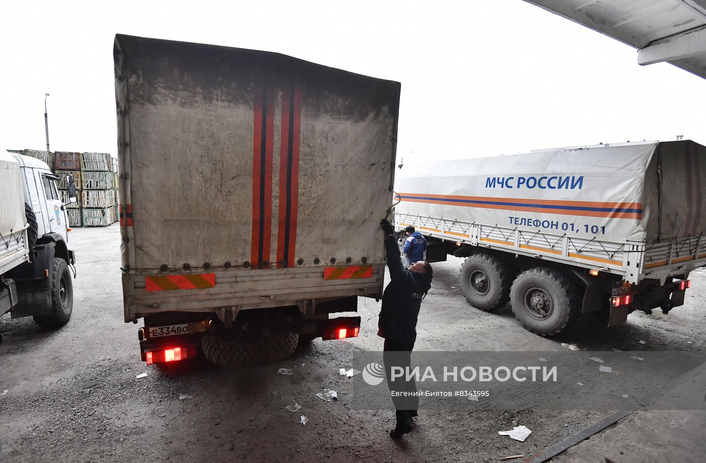 Партию гуманитарной помощи доставили в Энергодар