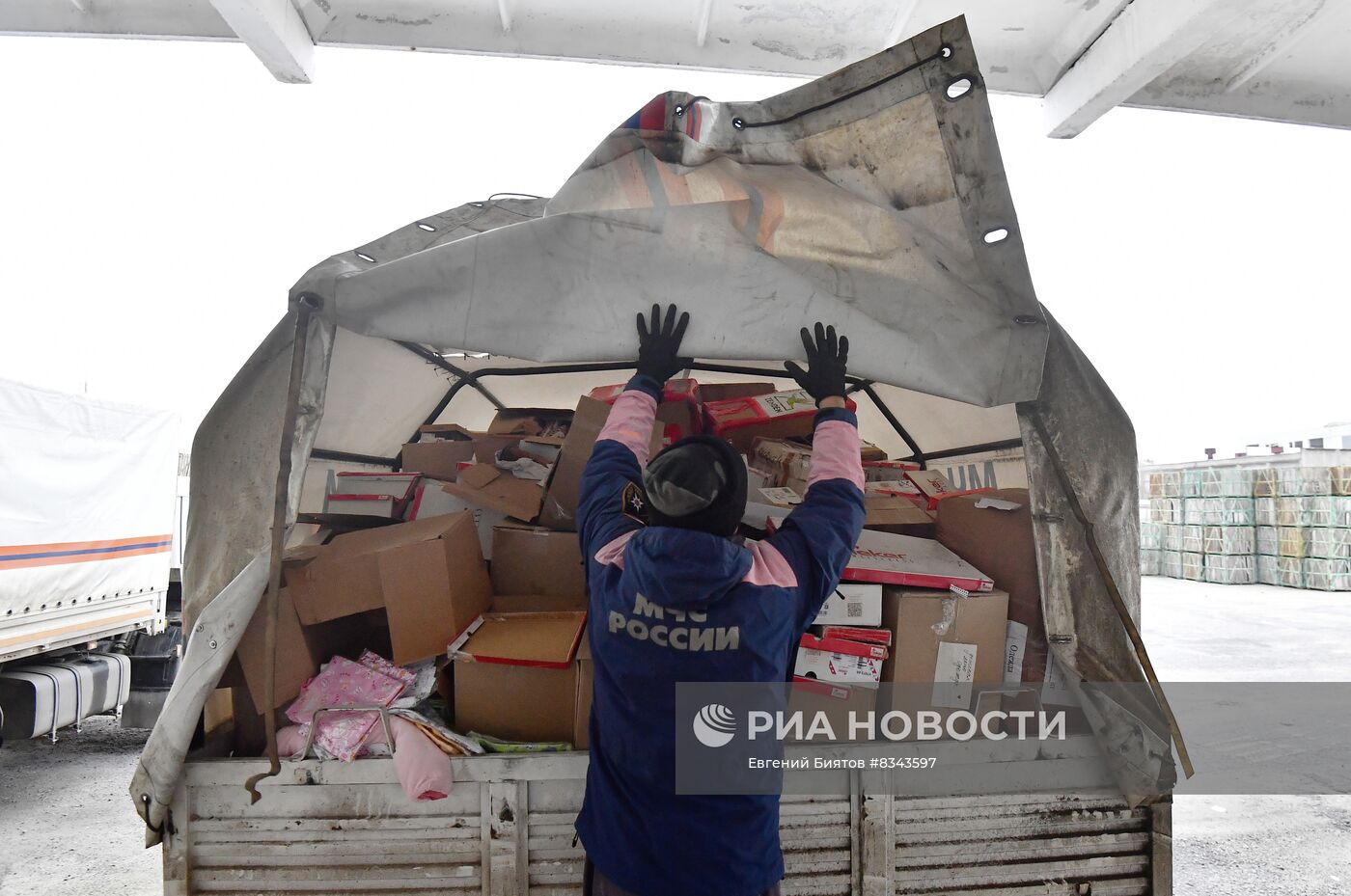 Партию гуманитарной помощи доставили в Энергодар