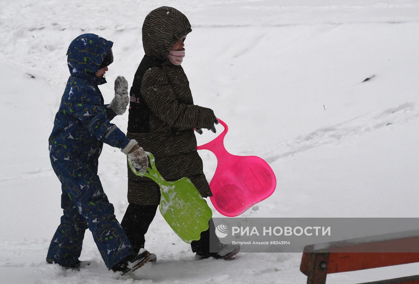 Снег во Владивостоке