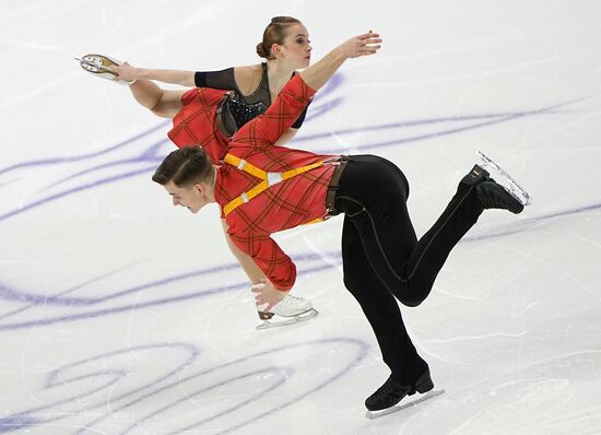 Фигурное катание. Чемпионат России. Пары. Короткая программа