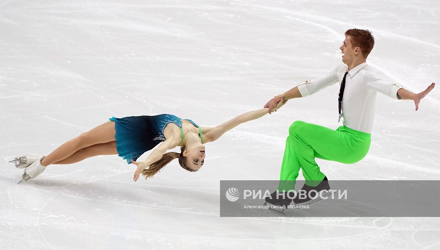 Фигурное катание. Чемпионат России. Пары. Короткая программа