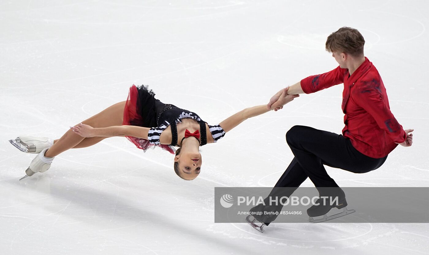 Фигурное катание. Чемпионат России. Пары. Короткая программа