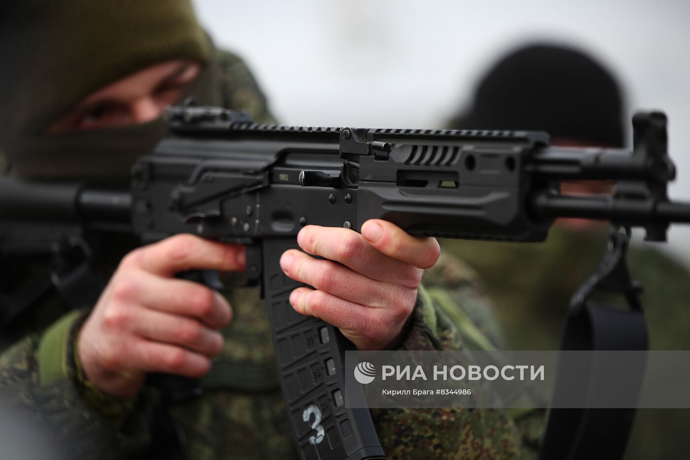 Военная подготовка мобилизованных в Волгоградской области