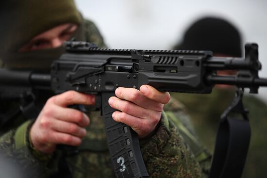 Военная подготовка мобилизованных в Волгоградской области