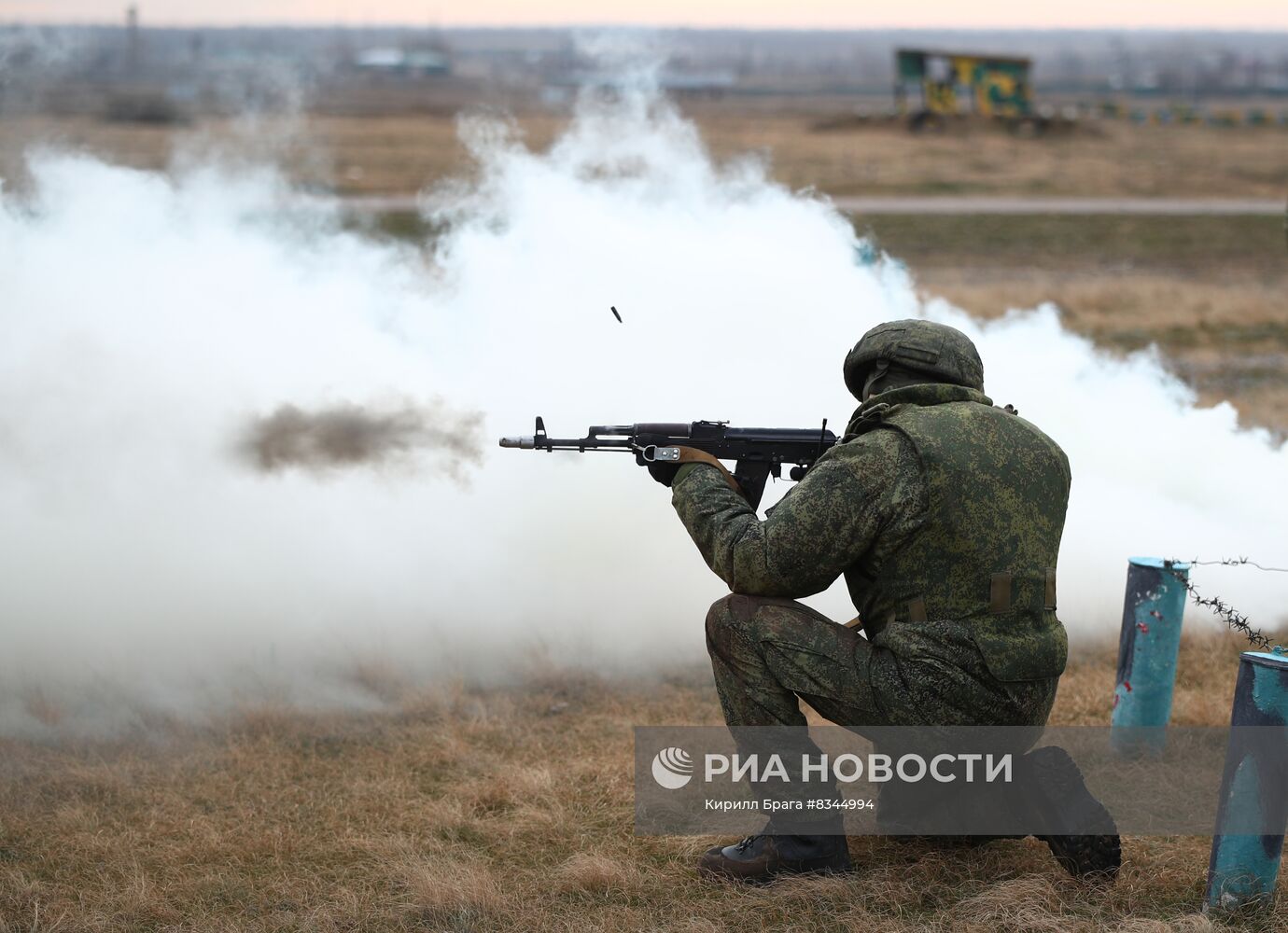 Военная подготовка мобилизованных в Волгоградской области