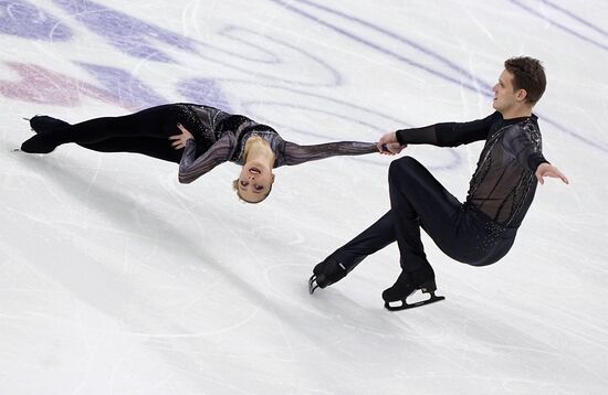 Фигурное катание. Чемпионат России. Пары. Короткая программа