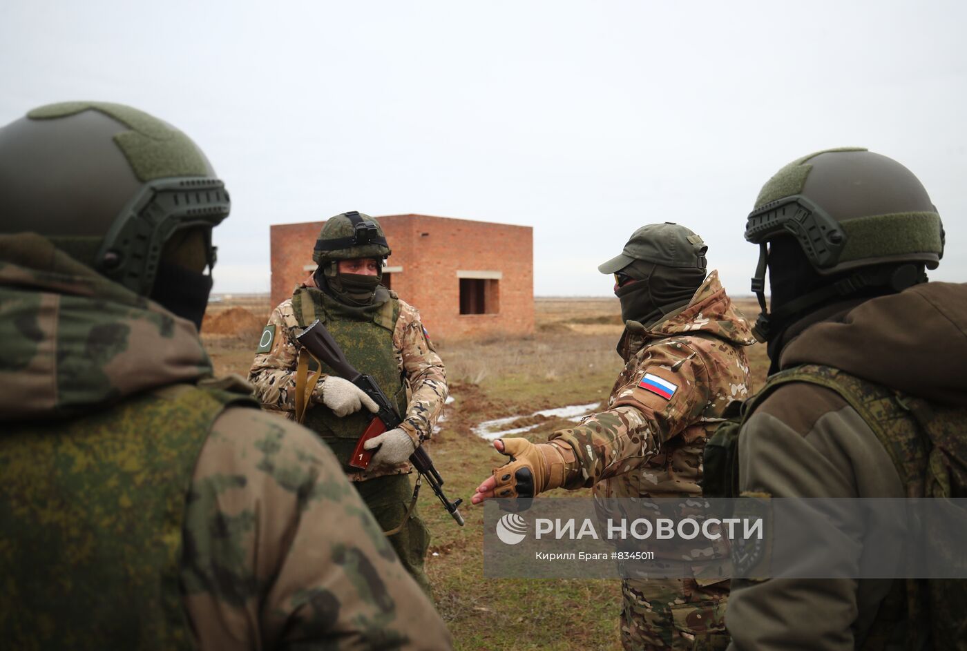 Военная подготовка мобилизованных в Волгоградской области