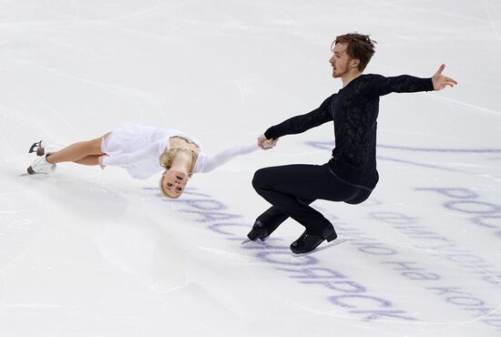 Фигурное катание. Чемпионат России. Пары. Короткая программа