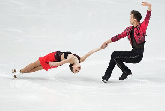 Фигурное катание. Чемпионат России. Пары. Короткая программа