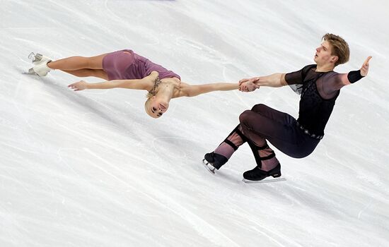 Фигурное катание. Чемпионат России. Пары. Короткая программа