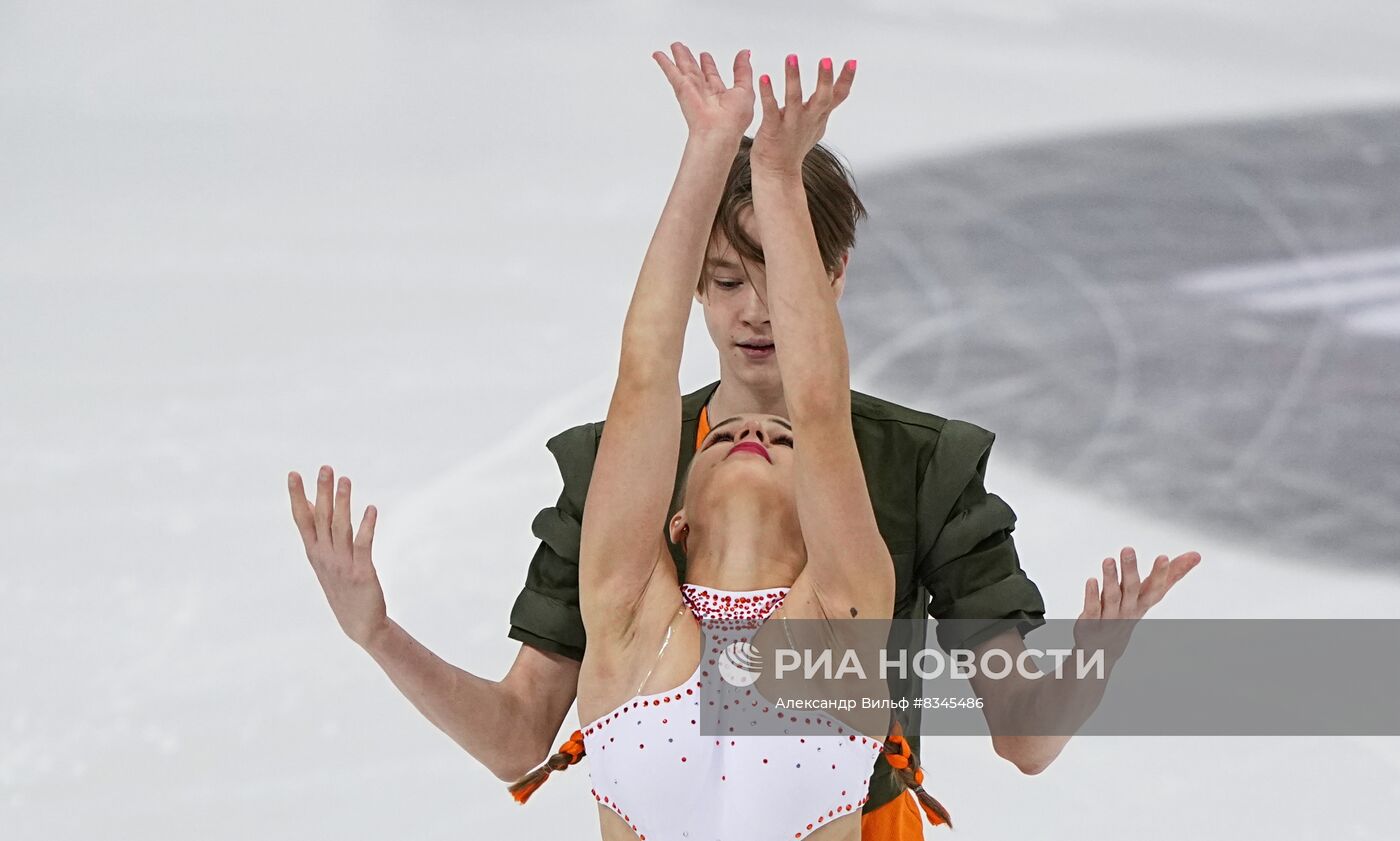 Фигурное катание. Чемпионат России. Танцы. Произвольная программа