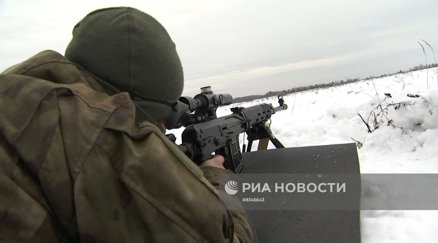 Российские и белорусские военнослужащие проводят совместные занятия на полигоне Брестский