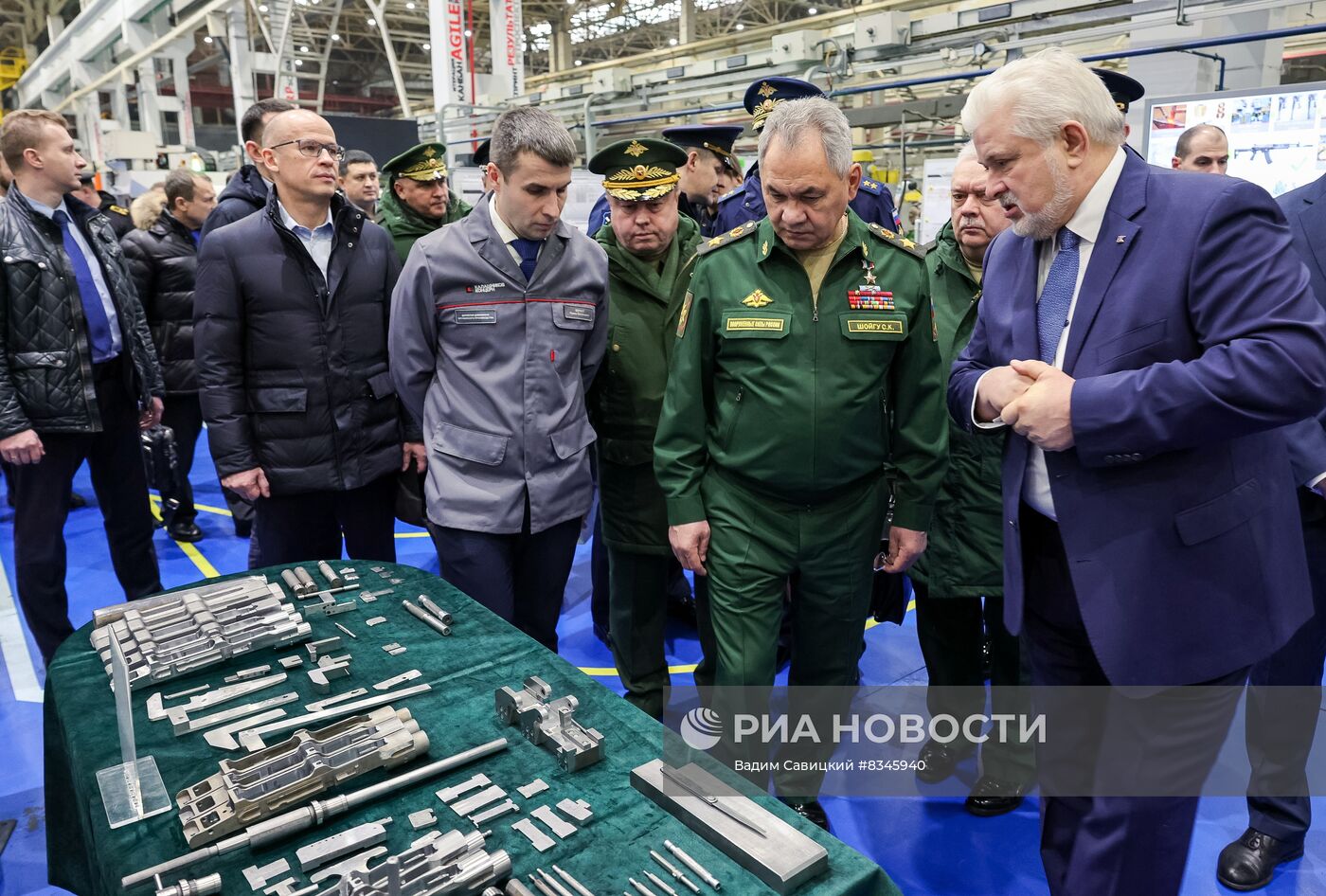 Рабочая поездка министра обороны РФ С. Шойгу в Ижевск