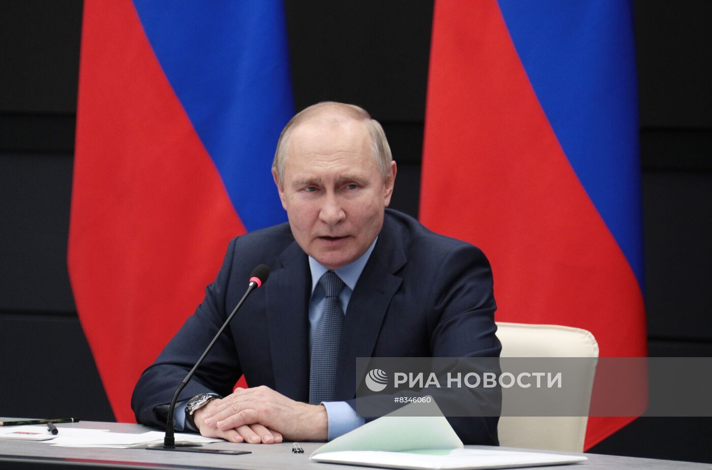 Рабочая поездка президента РФ В. Путина в Тулу