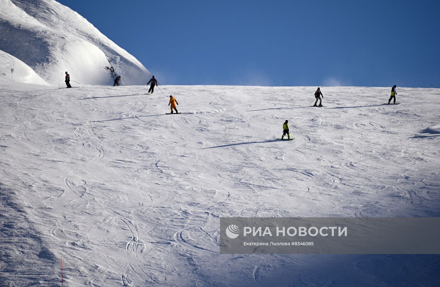 Старт горнолыжного сезона на курорте Красная поляна