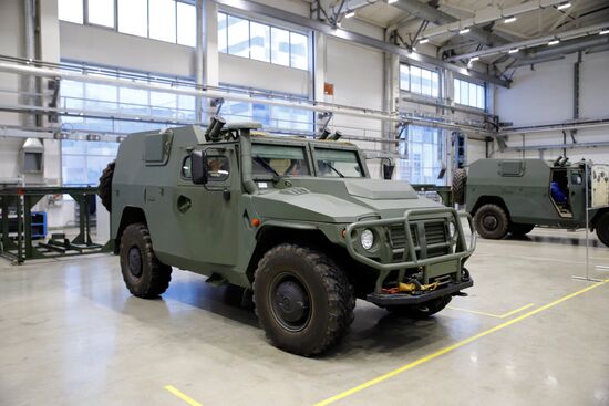 Рабочая поездка президента РФ В. Путина в Тулу