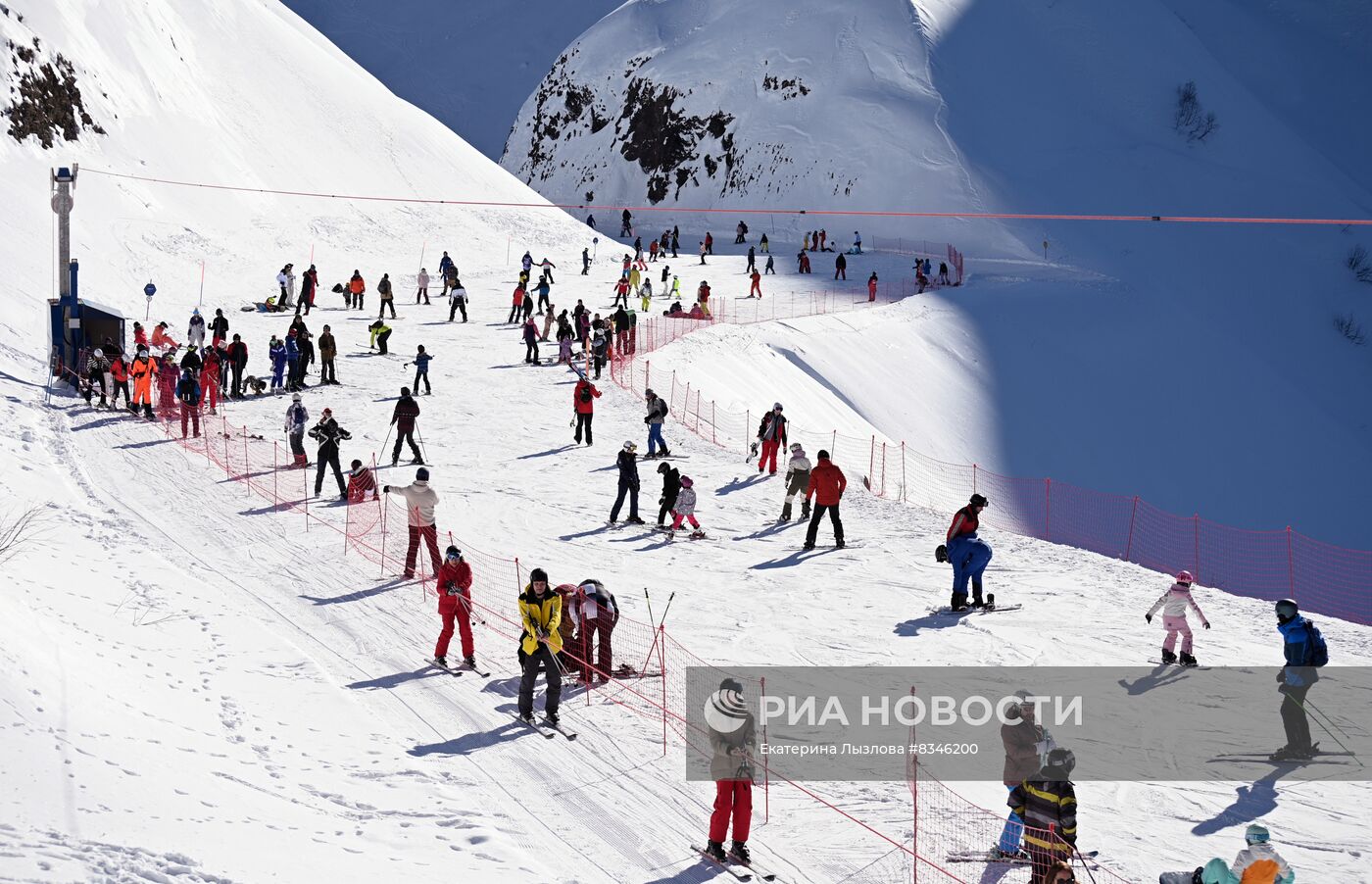 Старт горнолыжного сезона на курорте Красная поляна