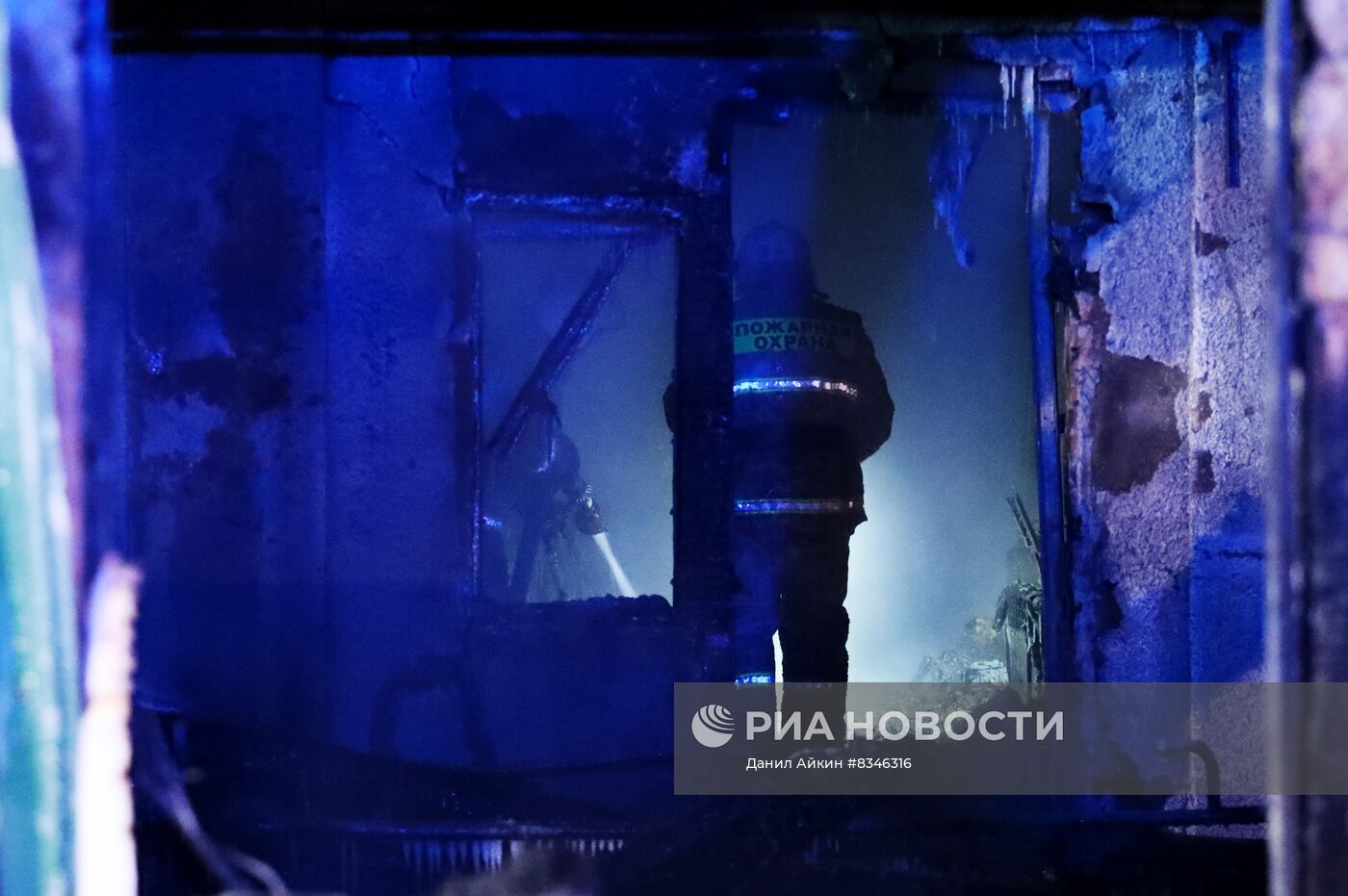 Пожар в приюте в Кемерове