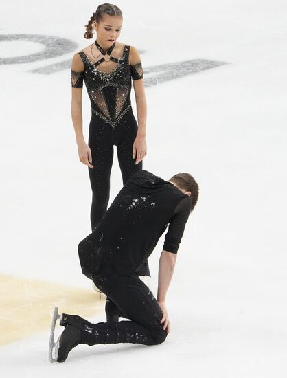 Фигурное катание. Чемпионат России. Пары. Произвольная программа 