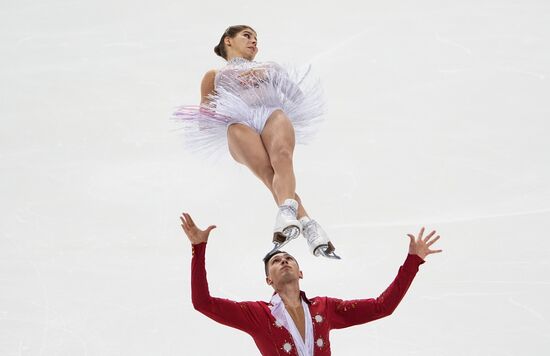 Фигурное катание. Чемпионат России. Пары. Произвольная программа 