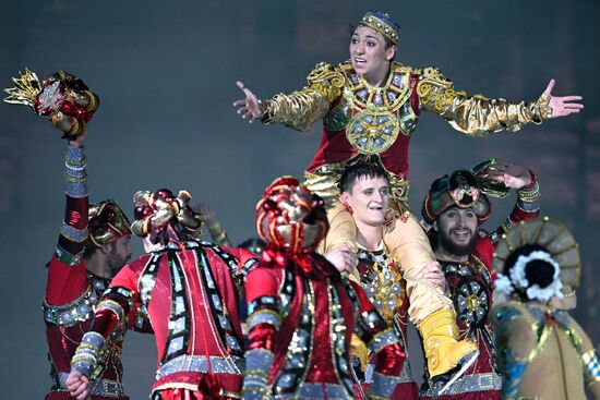 Премьера шоу Т. Навки "История любви Шахерезады" 