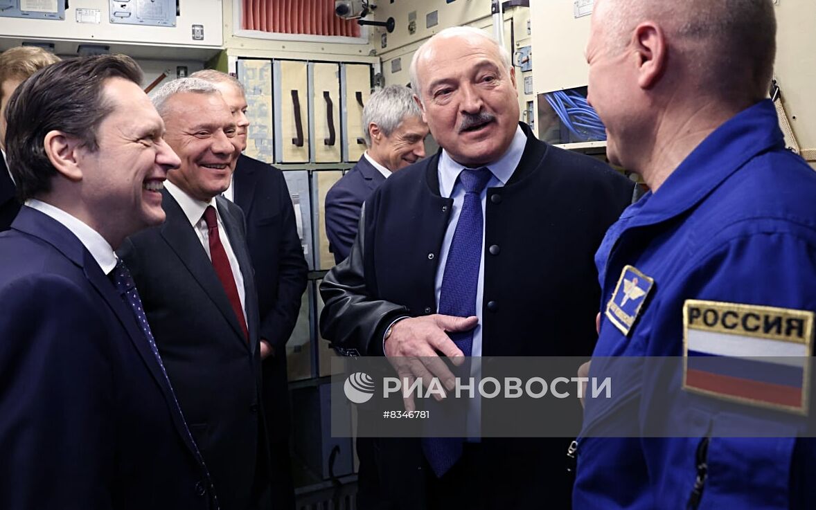 Президент Белоруссии А. Лукашенко посетил ЦПК им. Ю.А. Гагарина