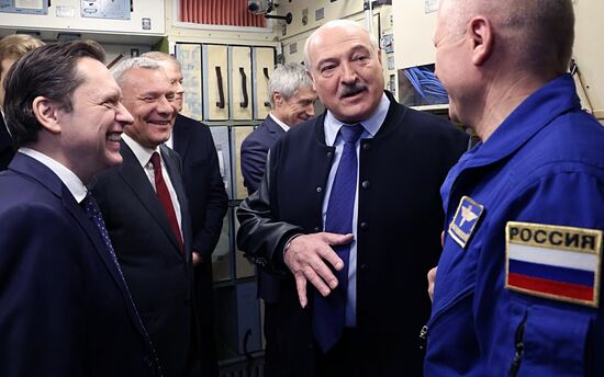 Президент Белоруссии А. Лукашенко посетил ЦПК им. Ю.А. Гагарина
