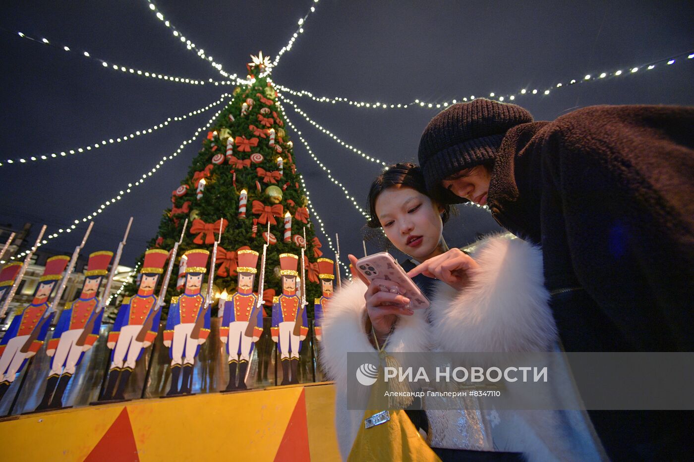 Предновогодний Санкт-Петербург
