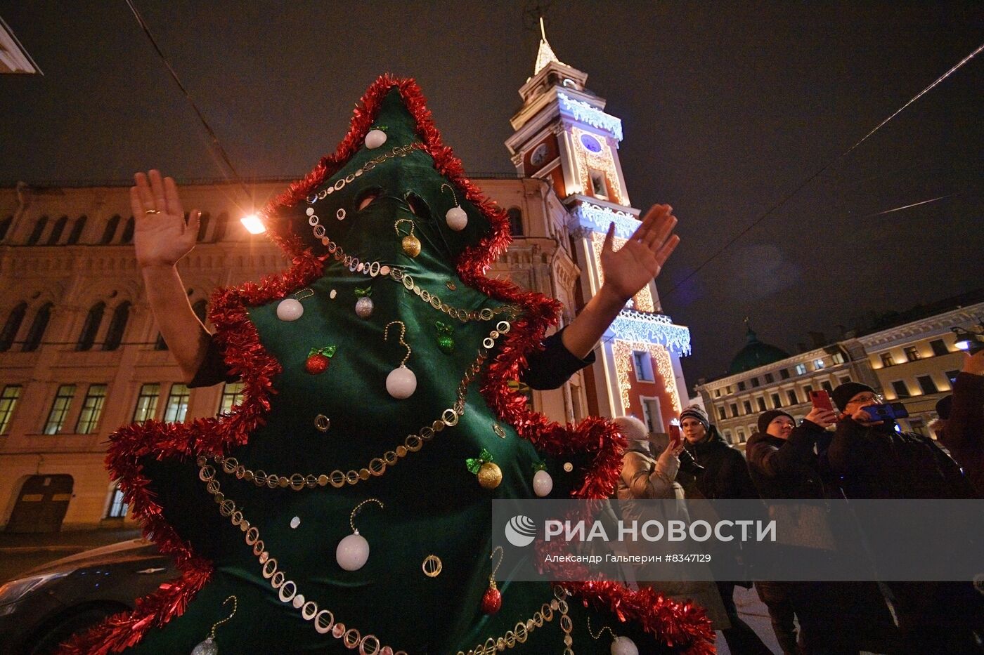 Предновогодний Санкт-Петербург