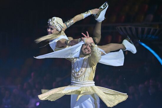 Премьера шоу Т. Навки "История любви Шахерезады" 