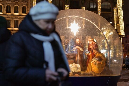 Предновогодний Санкт-Петербург