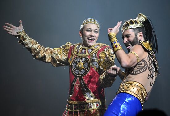 Премьера шоу Т. Навки "История любви Шахерезады" 