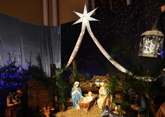 Празднование католического Рождества в России