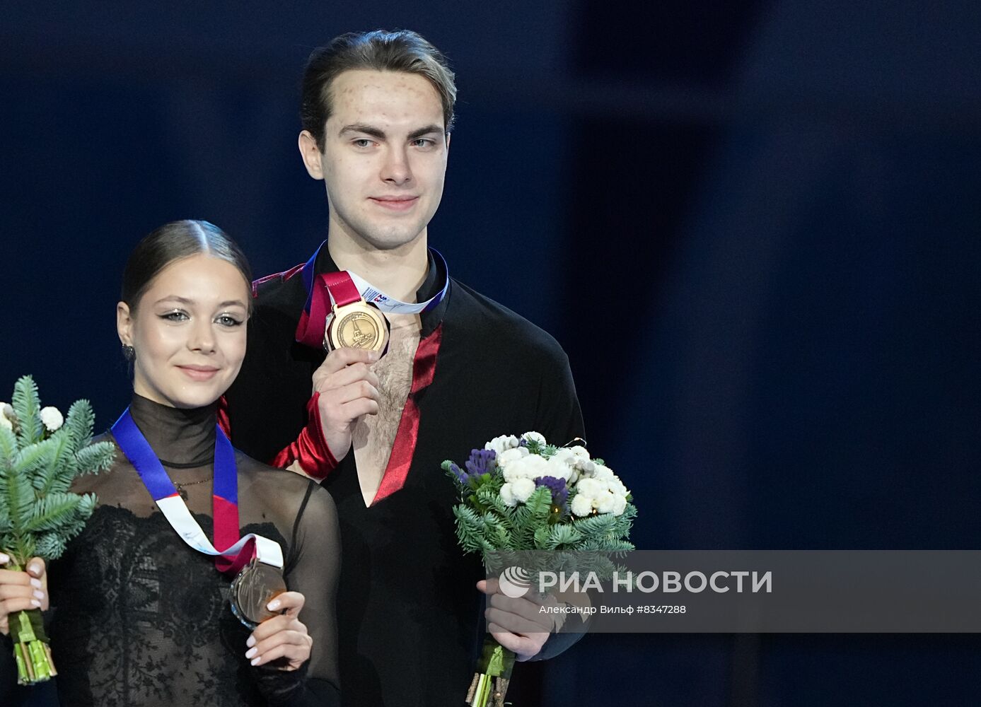 Фигурное катание. Чемпионат России. Церемония награждения