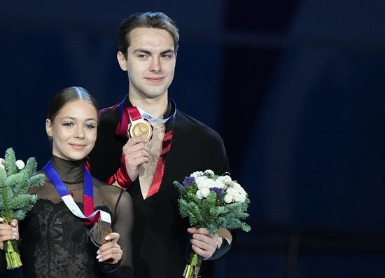 Фигурное катание. Чемпионат России. Церемония награждения