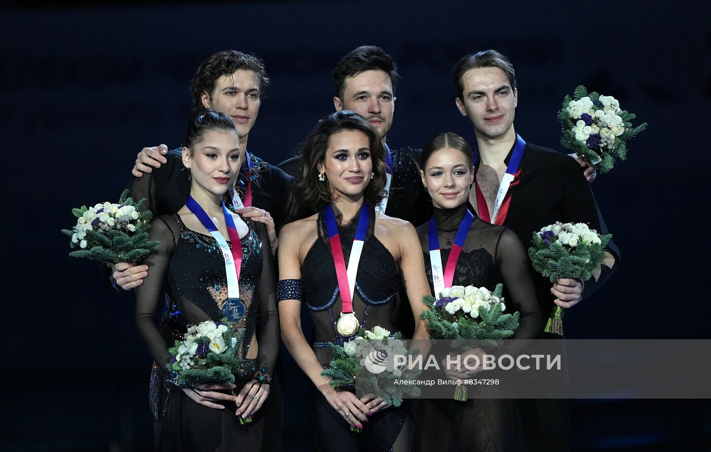 Фигурное катание. Чемпионат России. Церемония награждения