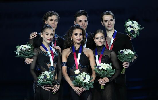 Фигурное катание. Чемпионат России. Церемония награждения