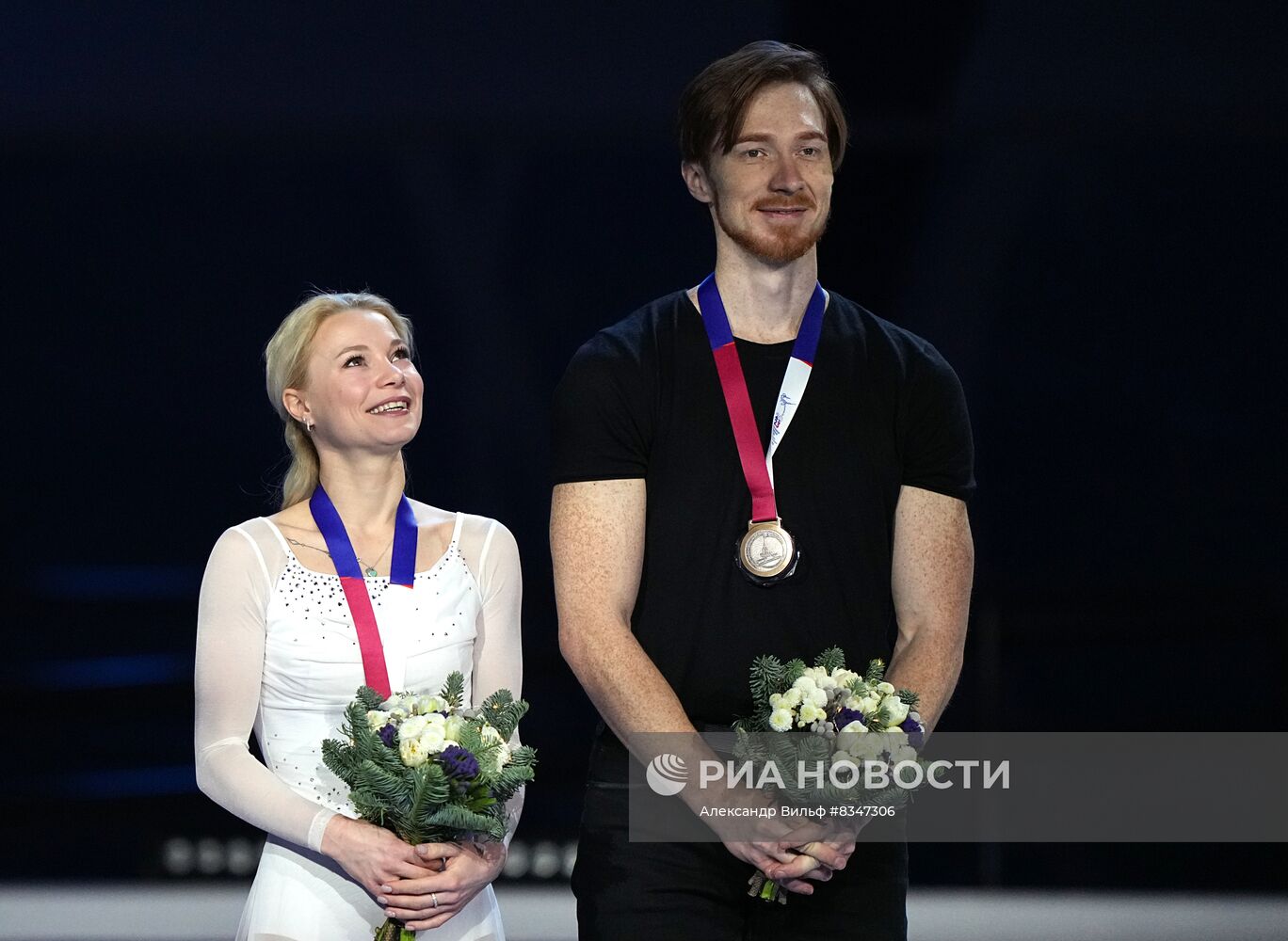 Фигурное катание. Чемпионат России. Церемония награждения
