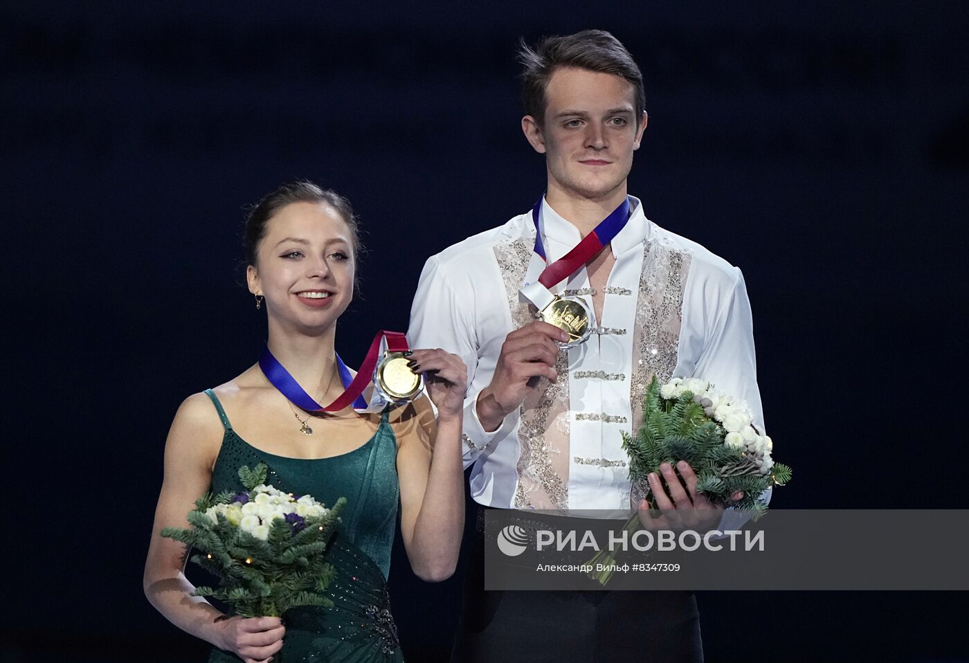 Фигурное катание. Чемпионат России. Церемония награждения