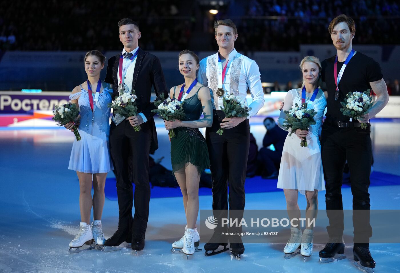 Фигурное катание. Чемпионат России. Церемония награждения