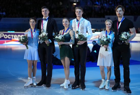 Фигурное катание. Чемпионат России. Церемония награждения