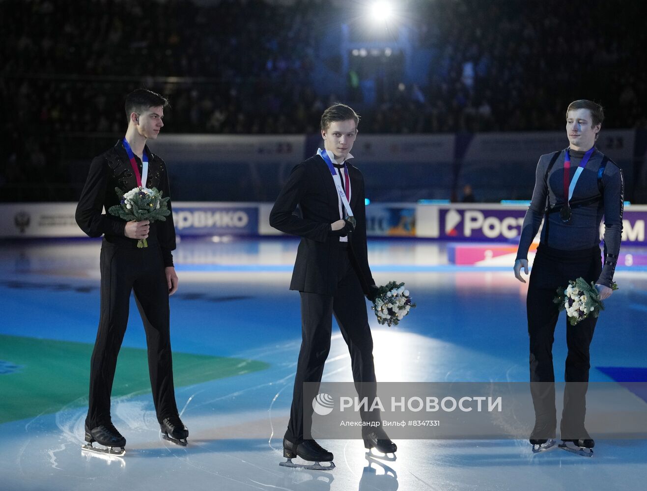 Фигурное катание. Чемпионат России. Церемония награждения