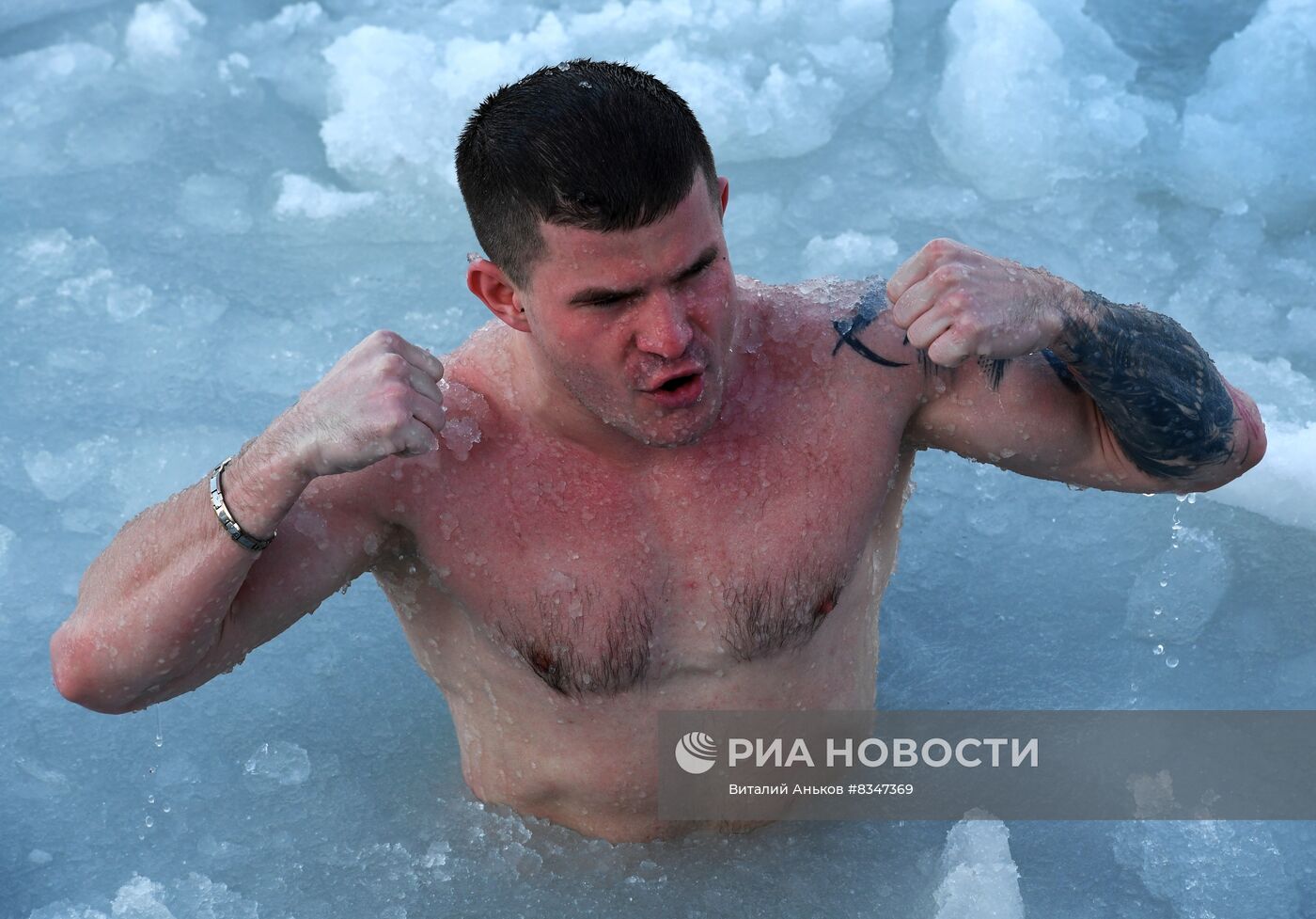 Акция "Закаленная Россия – здоровая страна" во Владивостоке