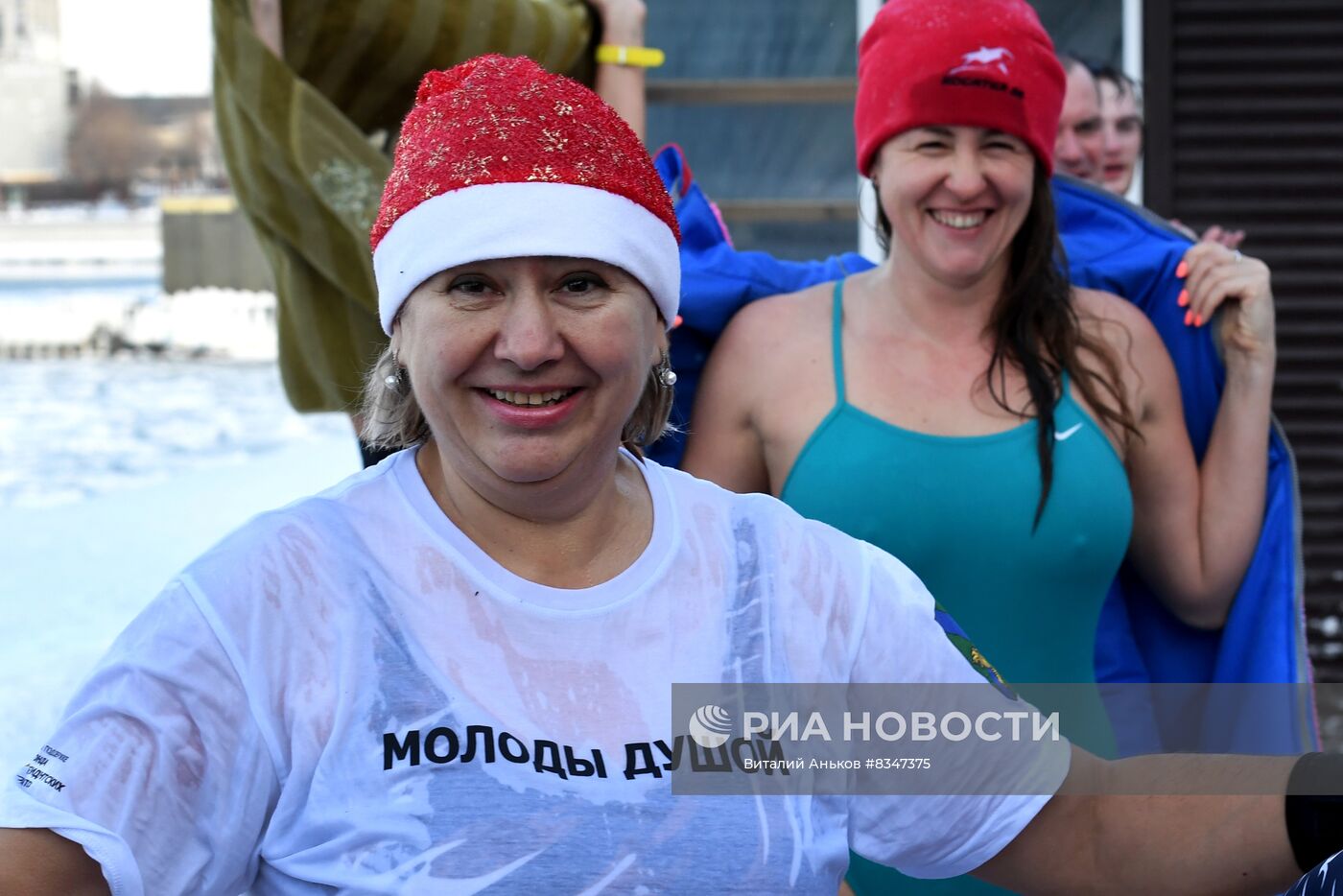 Акция "Закаленная Россия – здоровая страна" во Владивостоке